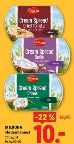 Lidl Milbona Cream Spread tilbud
