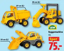 Lidl LENA Byggemaskine (legetøj) tilbud