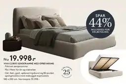 SENG Viva Curve sengeramme med opbevaring tilbud