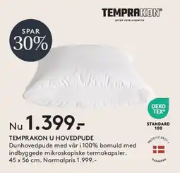 SENG TEMPRAKON U HOVEDPUDE tilbud