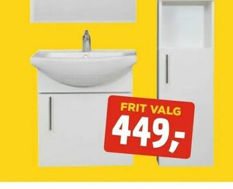 jem & fix Basic badmøbelsæt tilbud