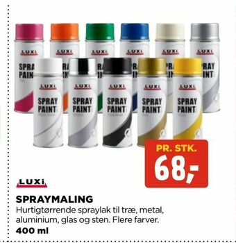 jem & fix Spraymaling tilbud