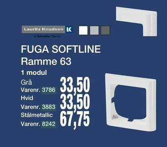 Harald Nyborg FUGA SOFTLINE Ramme tilbud