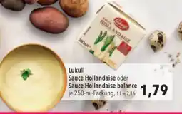 Citti Lukull Sauce Hollandaise oder Sauce Hollandaise balance tilbud