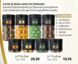 Citti Lakrids by Bülow Lakritz mit Schokolade tilbud