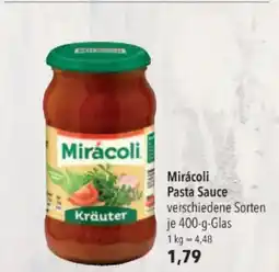 Citti Mirácoli Pasta Sauce tilbud
