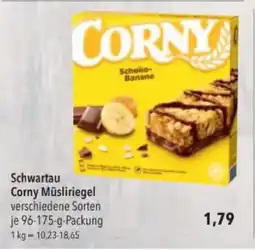 Citti Schwartau Corny Müsliriegel tilbud