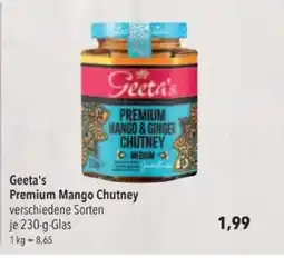 Citti Geeta's Premium Mango Chutney tilbud