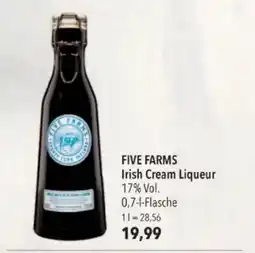 Citti FIVE FARMS Irish Cream Liqueur tilbud
