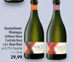 Citti Deutschland- Rheingau Schloss Vaux l'artiste Brut oder Rosé Brut tilbud