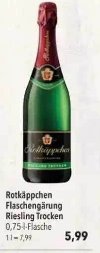 Citti Rotkäppchen Flaschengärung Riesling Trocken tilbud