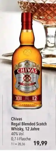 Citti Chivas Regal Blended Scotch Whisky, 12 Jahre tilbud