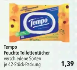 Citti Tempo Feuchte Toilettentücher tilbud