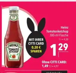 Citti Heinz Tomatenketchup tilbud