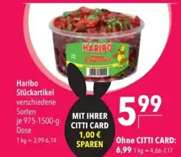 Citti Haribo Stückartikel tilbud