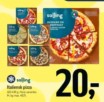 Føtex Salling Italiensk pizza tilbud
