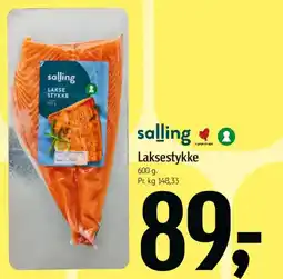 Føtex Salling Laksestykke tilbud