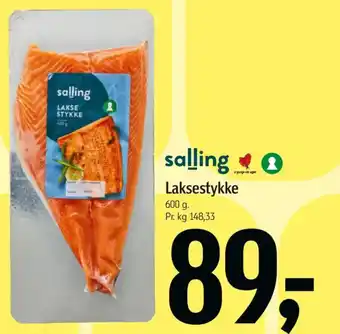 Føtex Salling Laksestykke tilbud
