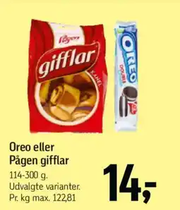 Føtex Oreo eller Pågen gifflar tilbud