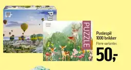 Føtex Puslespil 1000 brikker tilbud