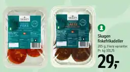 Føtex Skagen fiskefrikadeller tilbud