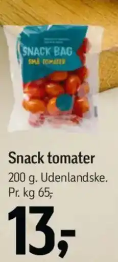 Føtex Snack tomater tilbud