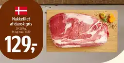 Føtex Nakkefilet af dansk gris tilbud