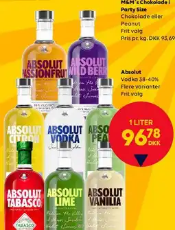 BorderShop Absolut tilbud