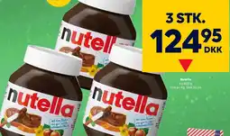 BorderShop Nutella (3 stk.) tilbud
