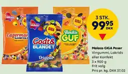 BorderShop Malaco GIGA poser tilbud