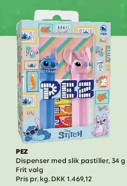 BorderShop PEZ Dispenser (Stitch) tilbud