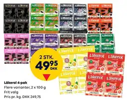 BorderShop Läkerol 4-pak tilbud