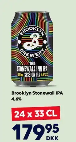 BorderShop Brooklyn Stonewall IPA tilbud