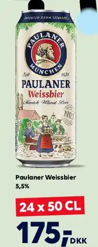 BorderShop Paulaner Weissbier tilbud