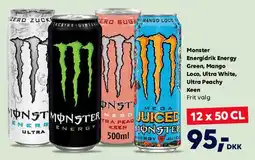 BorderShop Monster Energy 12 x 50 cl tilbud