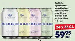 BorderShop Egekilde - danskvand med smag tilbud