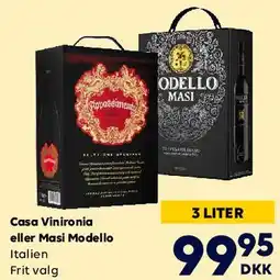 BorderShop Casa Vinicola eller Masi Modello tilbud