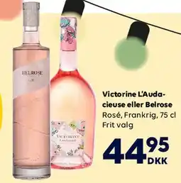 BorderShop Victorine L'Audacieuse eller Belrose tilbud