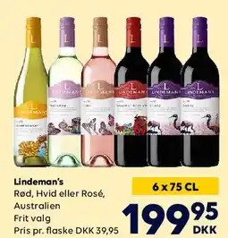 BorderShop Lindeman's (6 x 75 cl) tilbud