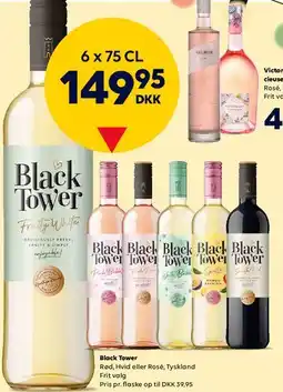 BorderShop Black Tower (6 x 75 cl) tilbud