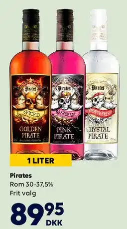 BorderShop Pirates (flavoured rum) tilbud