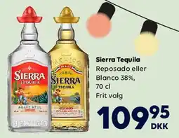 BorderShop Sierra Tequila (Reposado / Blanco) tilbud