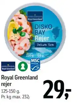 Føtex Royal Greenland rejer tilbud