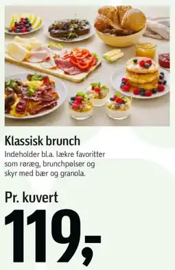 Føtex Klassisk brunch tilbud