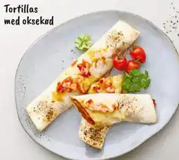 Føtex Tortillas med oksekød tilbud