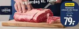 Føtex Håndskåret entrecote eller rib eye tilbud