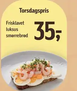 Føtex Frisklavet luksus smørrebrød tilbud