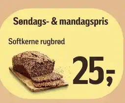 Føtex Softkerne rugbrød tilbud