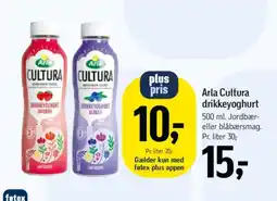 Føtex Arla Cultura drikkeyoghurt tilbud