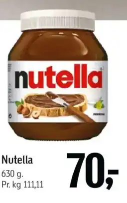 Føtex Nutella tilbud